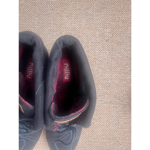 MAD Love  Wedges Booties Lace-Up‎ Fold-Down Ankle Boots Size 10 - Picture 5 of 11